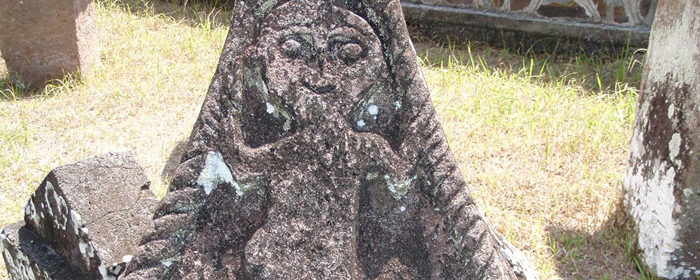 Waruga-stonework
